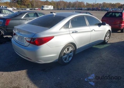 2013 Hyundai Sonata Limited z USA, uszkodzony, nr VIN 5NPEC4AC3DH797690